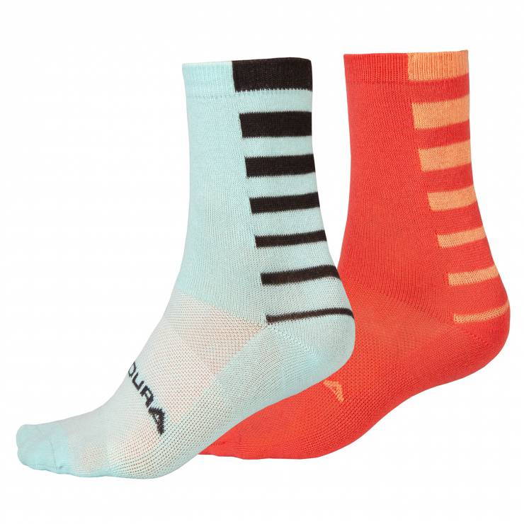 Damskie Skarpety Endura Coolmax® Stripe Sock (2-pak)