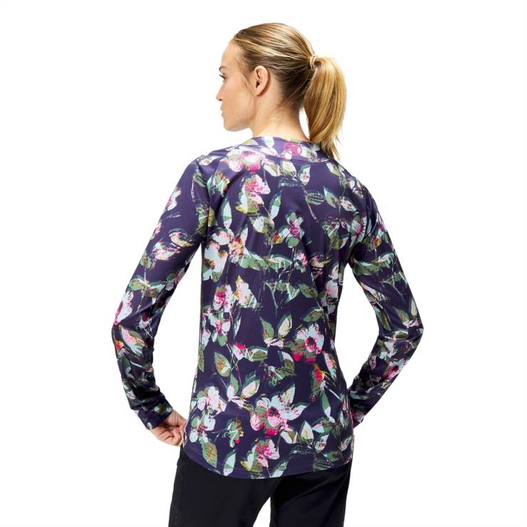 Damska koszulka Endura Floral Printed L/S Tee LTD