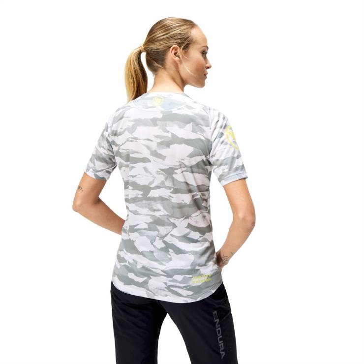 Damska Koszulka Endura Mountain Camo Printed S/S Tee LTD