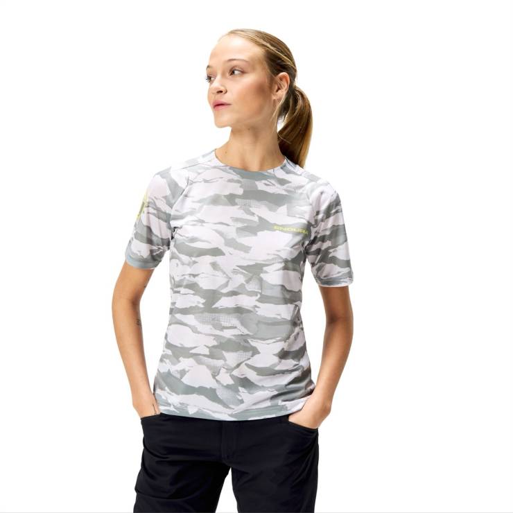 Damska Koszulka Endura Mountain Camo Printed S/S Tee LTD