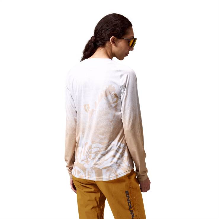 Damska koszulka Endura Singletrack L/S Print Tee (4)