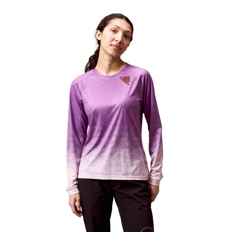 Damska koszulka Endura Singletrack L/S Print Tee (1)