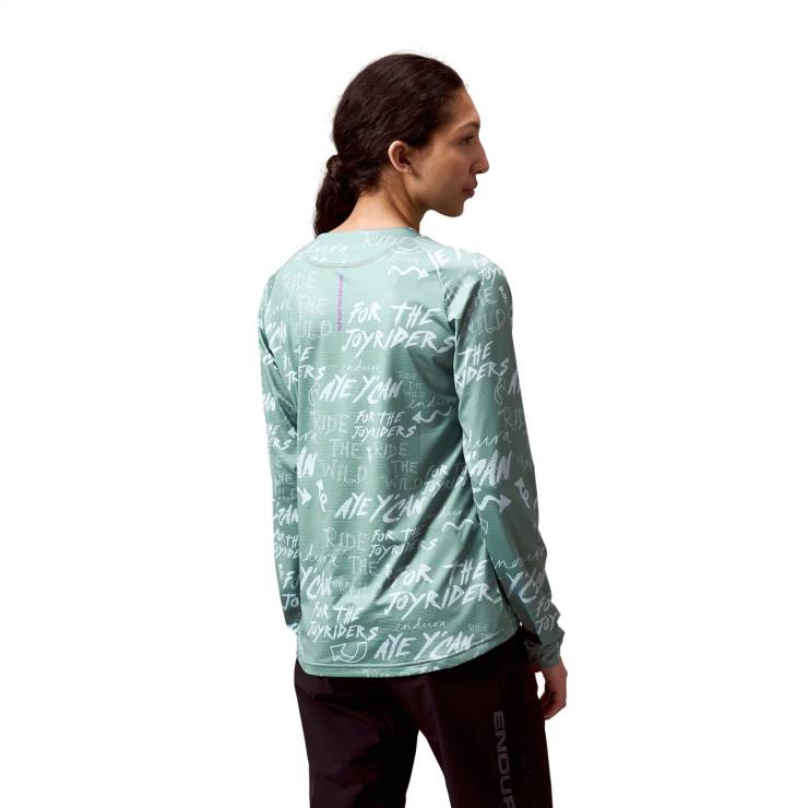 Damska koszulka Endura Singletrack L/S Print Tee (6)
