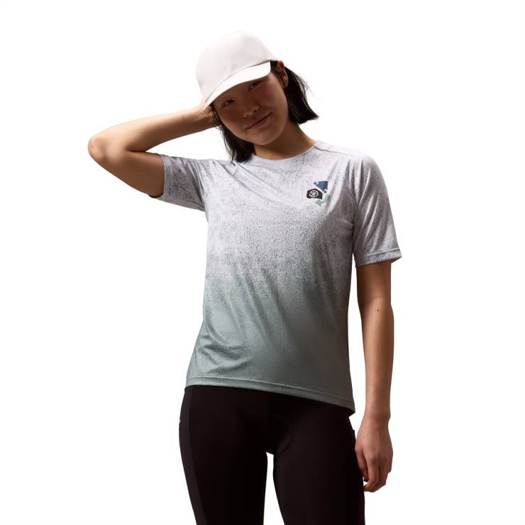 Damska Koszulka Endura Singletrack S/S Print Tee (1)