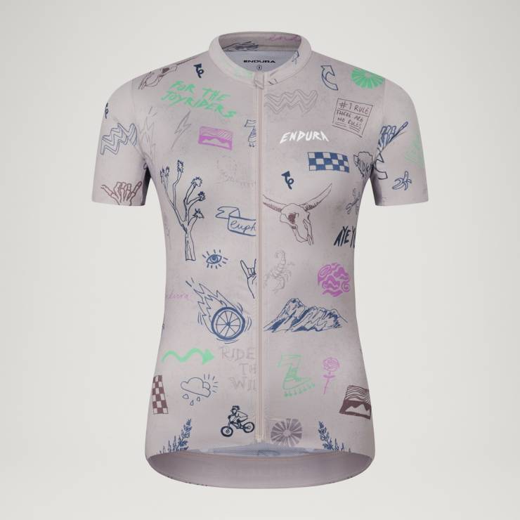 Damska koszulka Endura Pro SL S/S Print (3)