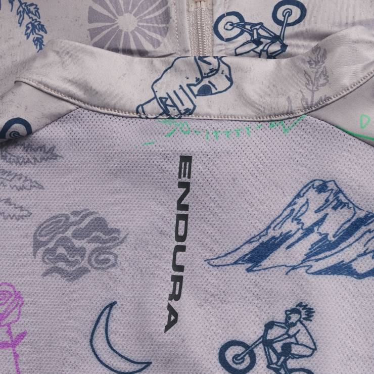 Damska koszulka Endura Pro SL S/S Print (6)