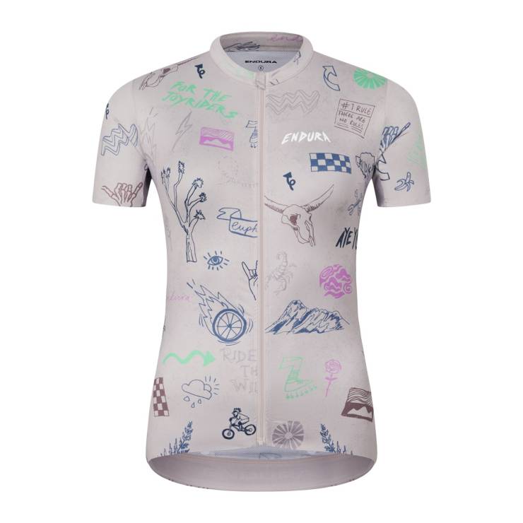 Damska koszulka Endura Pro SL S/S Print (12)