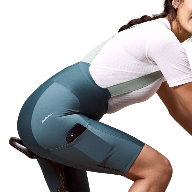 Damskie spodenki Endura Alltrack Ride Bibshort (4)