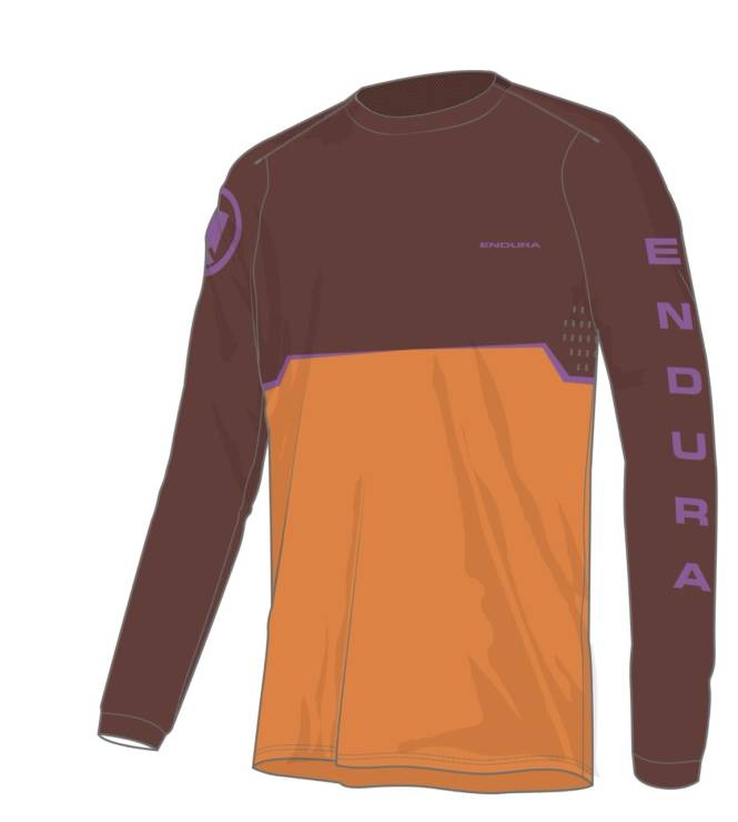 Koszulka Endura Core Printed L/S Tee (1)