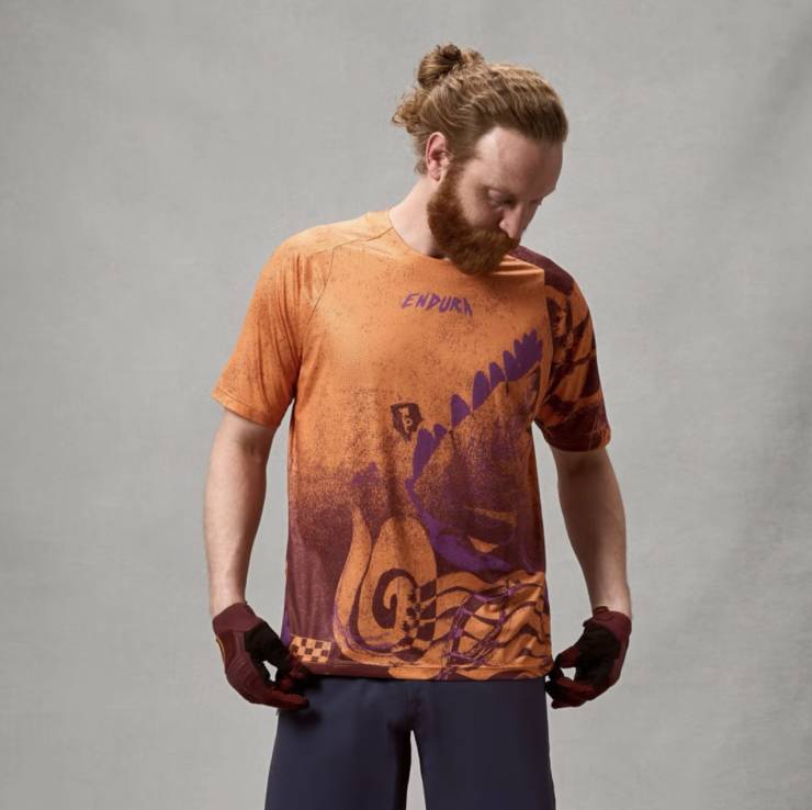 Koszulka Endura Singletrack Print S/S Tee (1)