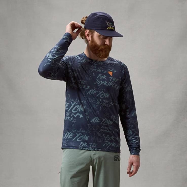 Koszulka Endura Singletrack Print T L/S Tee (1)