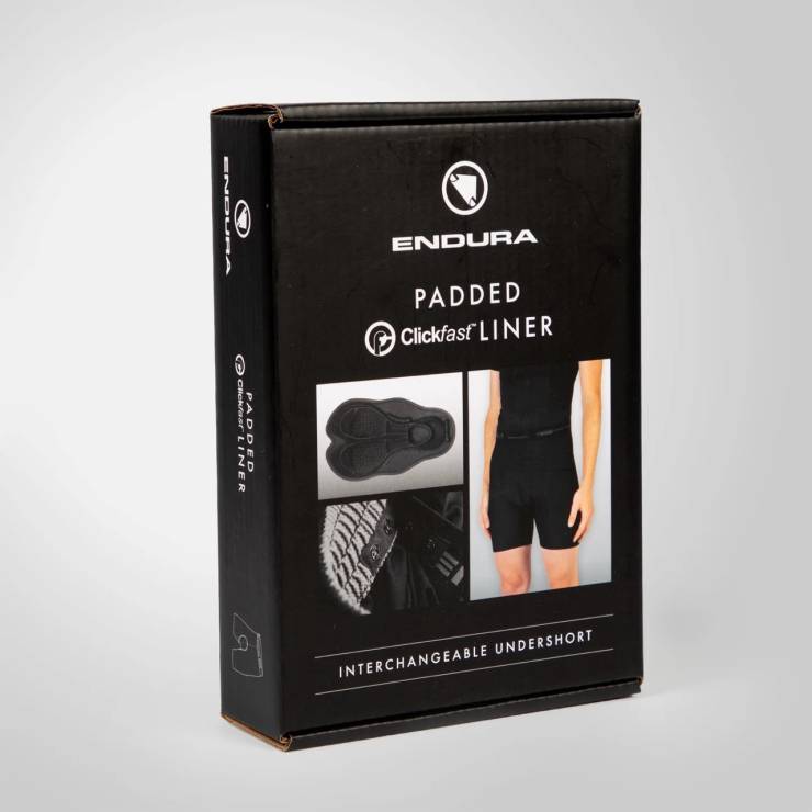 Spodenki wewnętrzne Endura Padded Clickfast™Liner (4)