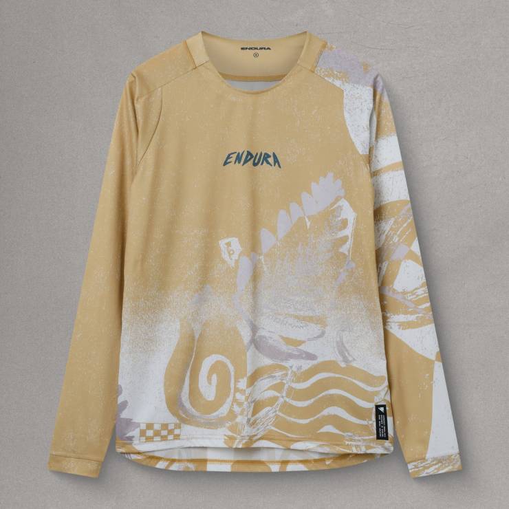 Koszulka Endura Singletrack Print T L/S Tee (1)