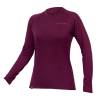 Obrazek dla: Damska Bielizna Endura termiczna BaaBaa Merino Blend Bordowa L