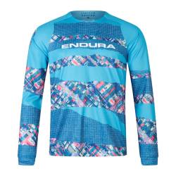 Koszulka Endura Patchwork L/S Printed LTD