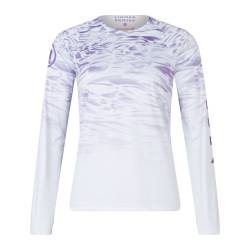 Damska koszulka Endura Marble Printed L/S Tee LTD