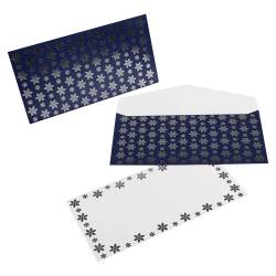 Koperta upominkowa na kartę podarunkową Premium  niebieska 