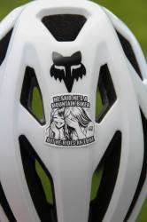 Obrazek 2 dla: Naklejka 43Ride "He said he is a mountain biker..." Matowa